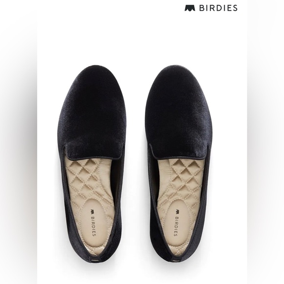 New Birdies The Starling In Black Velvet Womens Sz 8.5 - Picture 6 of 16